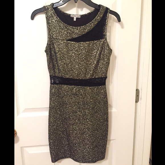 Charlotte Russe Gold Dress