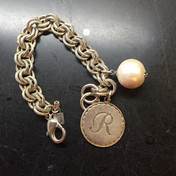 John Wind initial R bracelet