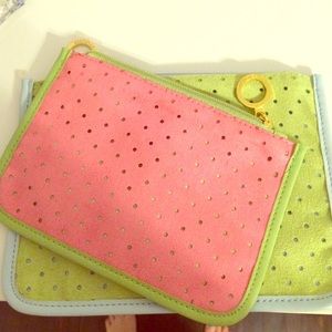 Two Estée Lauder Makeup Pouches