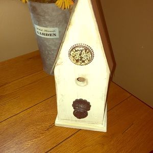 Handmade shabby chic birdhouse