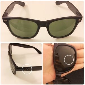 Rayban Black Framed Sunglasses