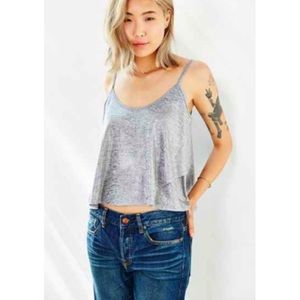 *Kimchi Blue* GOLD sparkly tank