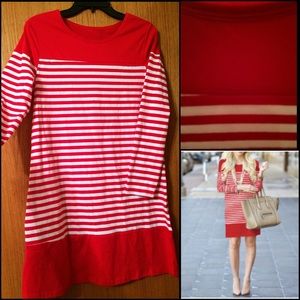 Casual Nautical Shift Dress