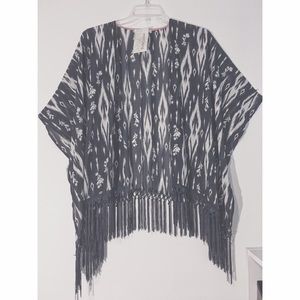 Tribal Print Kimono