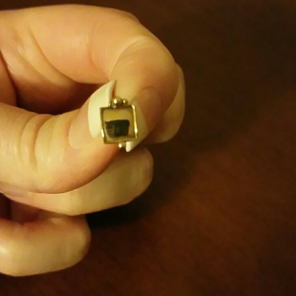 Custom made 14 k gold studs