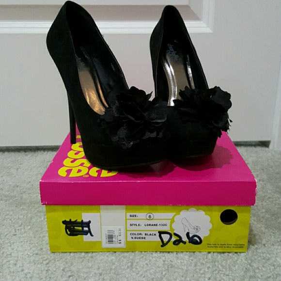 SALE - Black Charlotte Russe platform heels