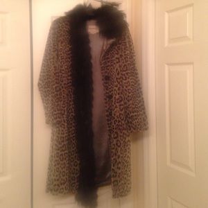 Emporio Armani faux fur size 6 like new