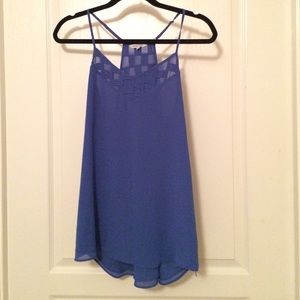Periwinkle tank top