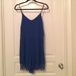 Blue Romper