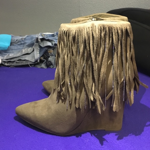 Target fringe booties! - Picture 1 of 4