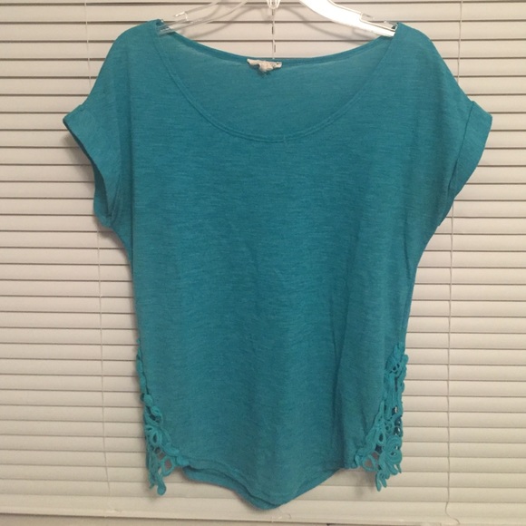 Turquoise pac sun top