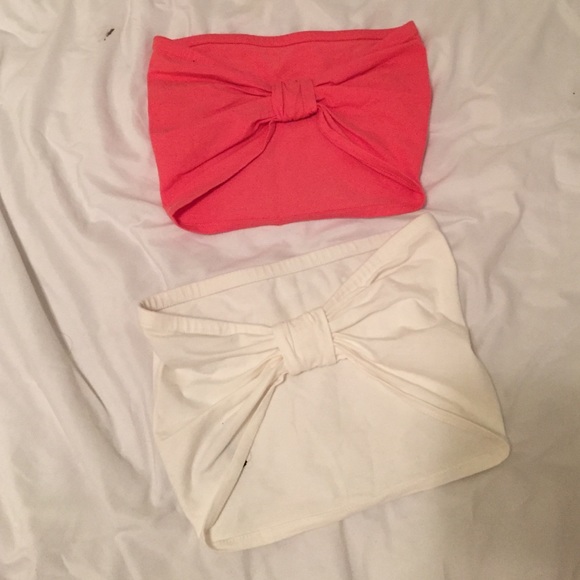 Crop tops with bow