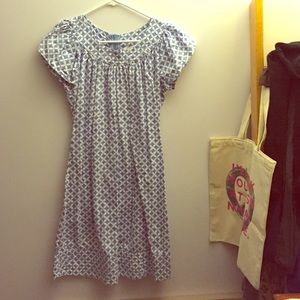 Three Islands Blue & White Dress