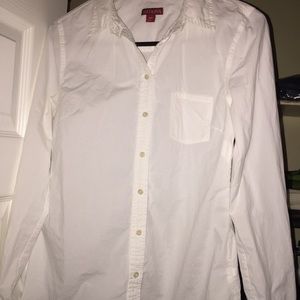 White oxford shirt