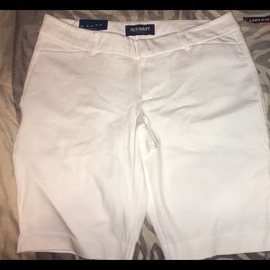 White Bermuda shorts