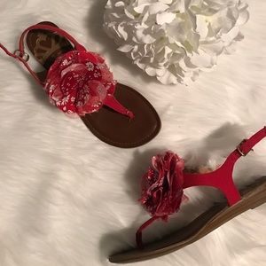 Fergalicious Flower Sandals