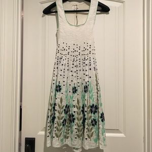 White Floral Sophie Max Dress