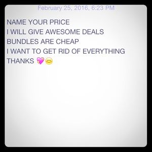 I need to get rid of everything.!!! Cheap!!