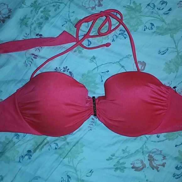 Red Victoria Secret Bikini Top