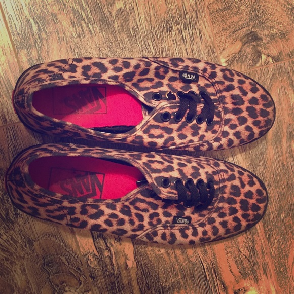 Cheetah styled vans