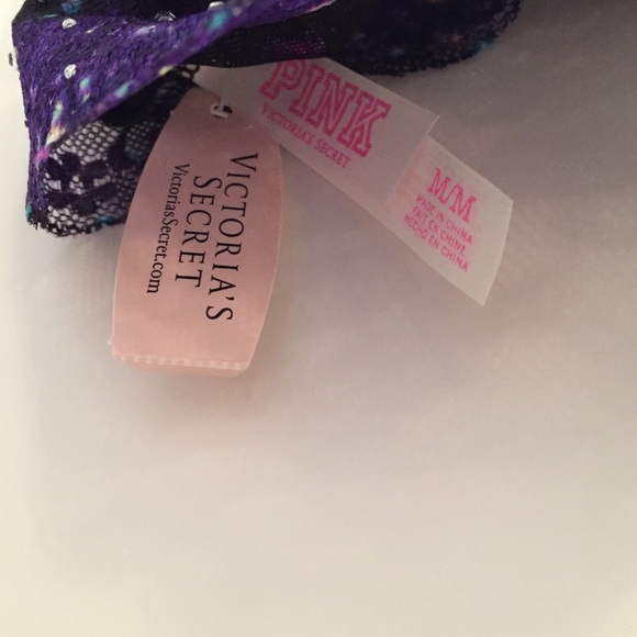 RARE VS Pink Galaxy Bralette - Picture 4 of 4