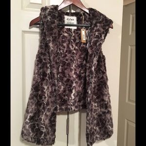 Leopard Faux Fur Vest