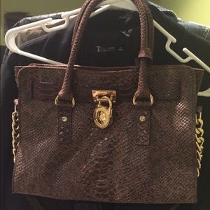 Michael Kors leather hand bag