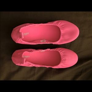 Old navy hot pink flats