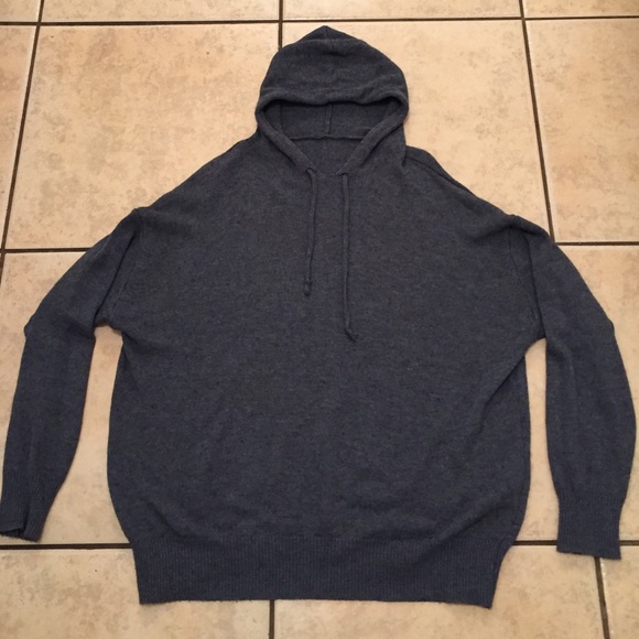 Big comfy hooded sweater