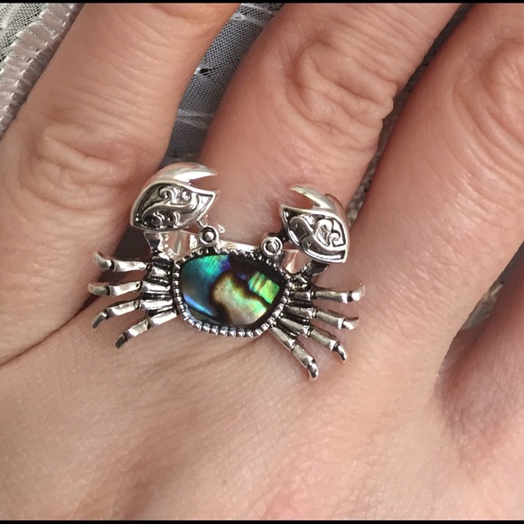 Abalone Crab Ring