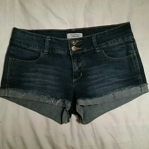 I love h8 1 Jean shorts