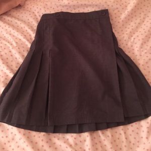 Authentic Gray American Apparel Schoolgirl Skirt