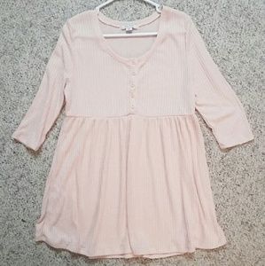 Baby pink dress