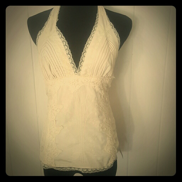 Lace halter top - Picture 1 of 2