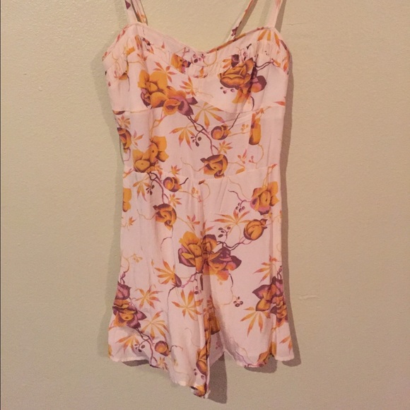 Free People Candy PinUp Floral Romper - Picture 2 of 3