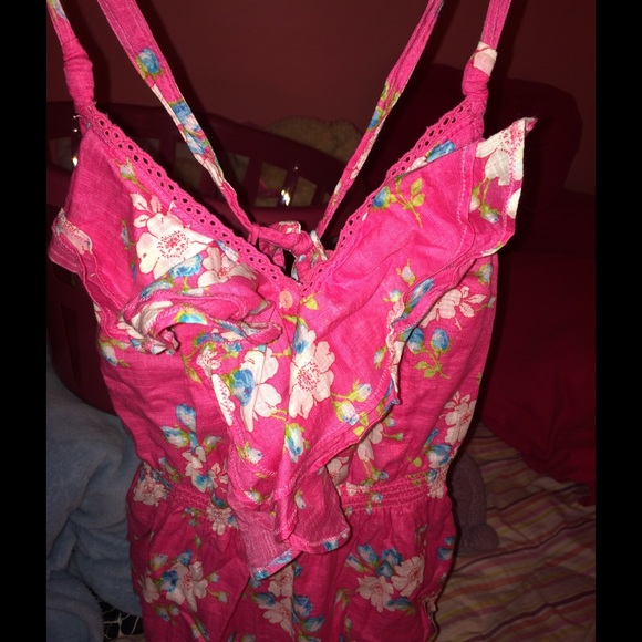 Flowered tank top