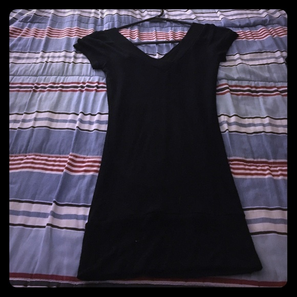 Double v neck t shirt