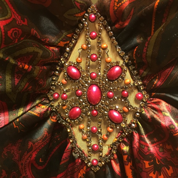 Cache Beaded Halter Top - Picture 4 of 4