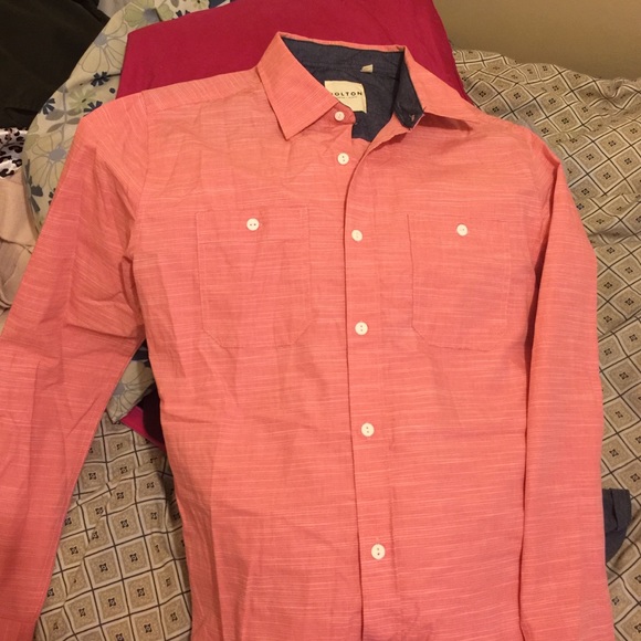 Pink button up - Picture 2 of 2