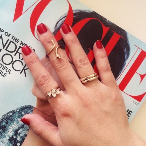 Snake MIDI Ring- ROSE GOLD - Picture 2 of 2