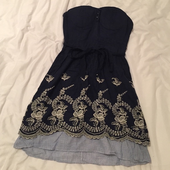 Tube flow dress with floral print bottom