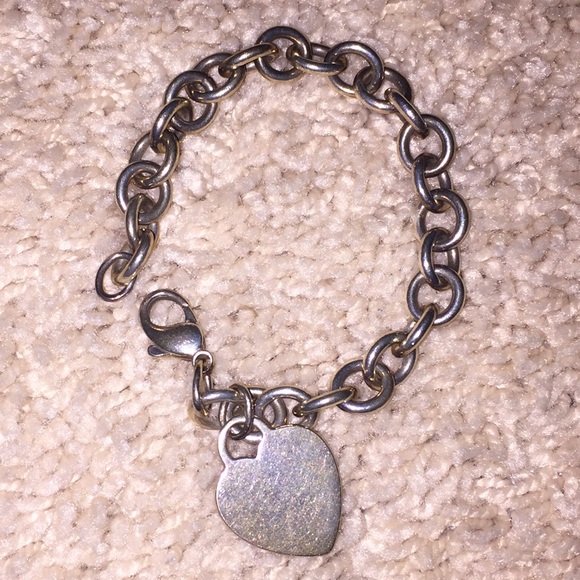 Authentic Tiffany & Co. Heart Tag Bracelet - Picture 1 of 5