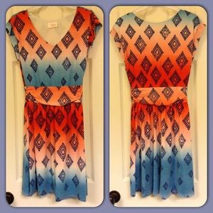 Red, white, blue dress Red, white, blue dress