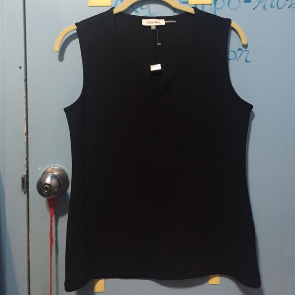 Calvin Klein Textured Tank - Picture 1 of 4