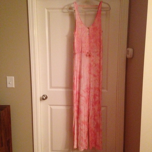 NWT New Some Days Lovin marble tie dye pink jumpsuit Jumper XS - Picture 6 of 15