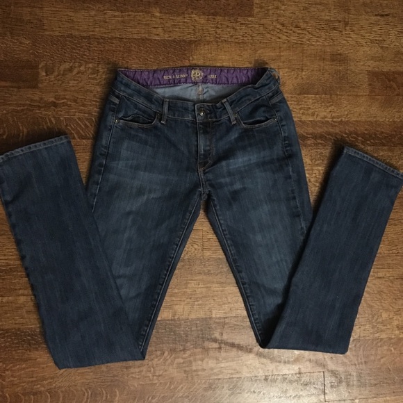 Rich and skinny jeans . Sleek