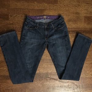 Rich and skinny jeans . Sleek