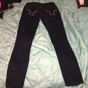 Dark wash Hollister jeggings