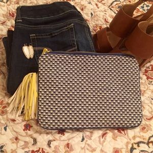 NWOT Woven Clutch by Merona