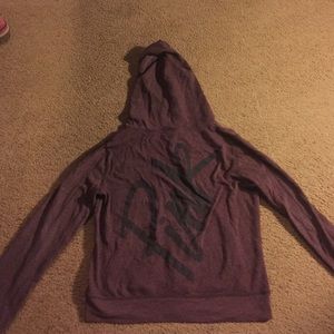 PINK maroon hoody